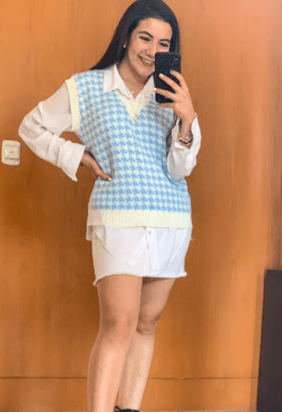 Chaleco pata de gallo V