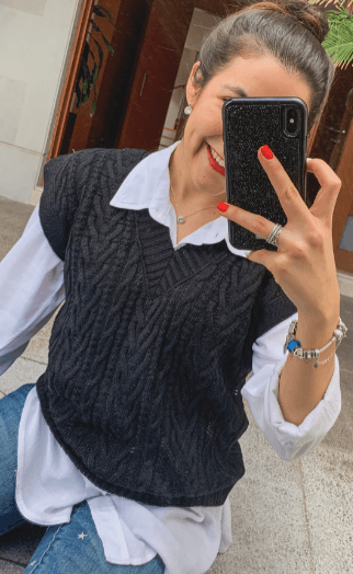 Chaleco corto V - Imagen 1