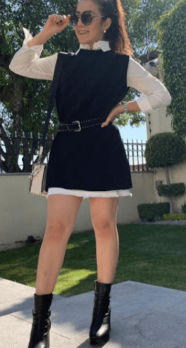 Chaleco largo con abertura parte baja - Imagen 1