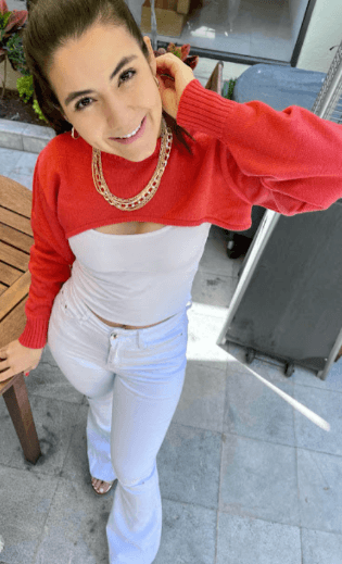 Sueter super corto liso 3