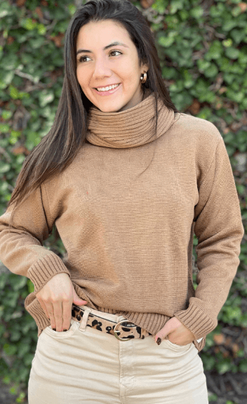 Sueter liso cuello alto 5