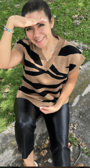 Chaleco zebra cuello V 5