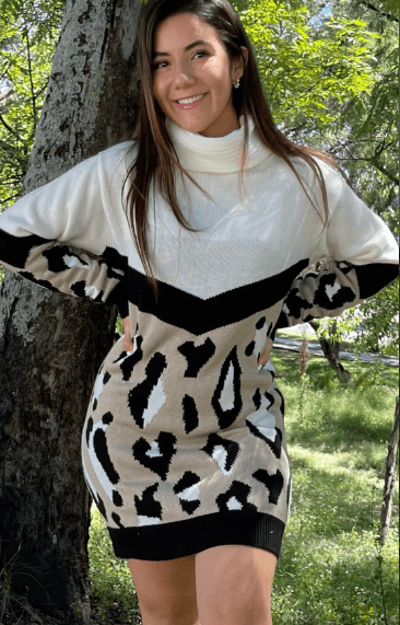 Vestido jaguar inferior