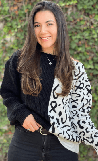 Sueter bicolor jaguar con cuello ojal - Imagen 1