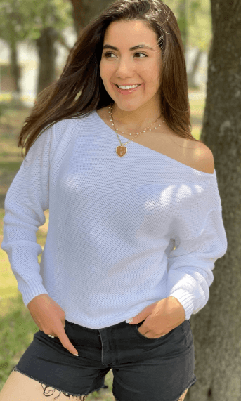 Sueter cuello ojal panal 5