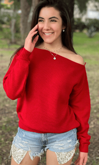 Sueter cuello ojal panal 9