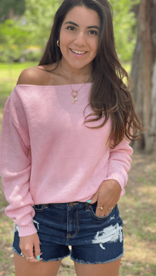 Sueter cuello ojal panal 10