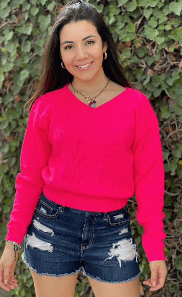 Sueter cuello V panal 10