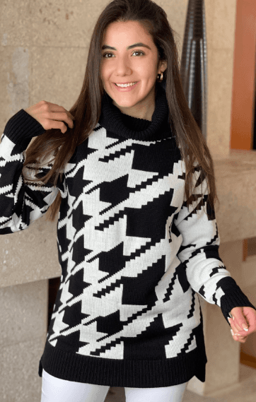 Bluson pata de gallo - Imagen 1