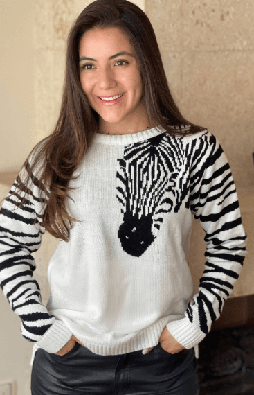 Sueter zebra - Imagen 1