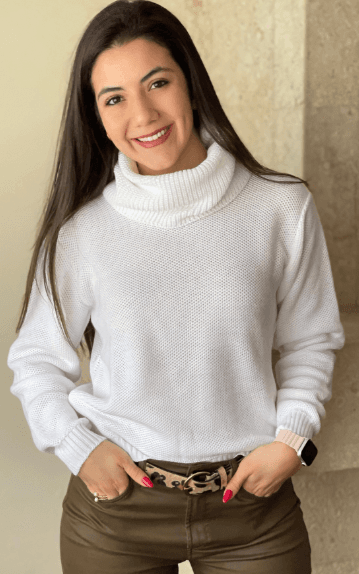 Sueter cuello de tortuga panal 3