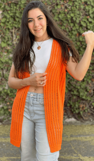 Ensamble -chaleco crochet 3