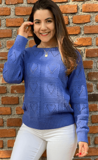 Sueter corazones hoyos 2