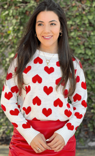 Sueter corazones invertidos 2