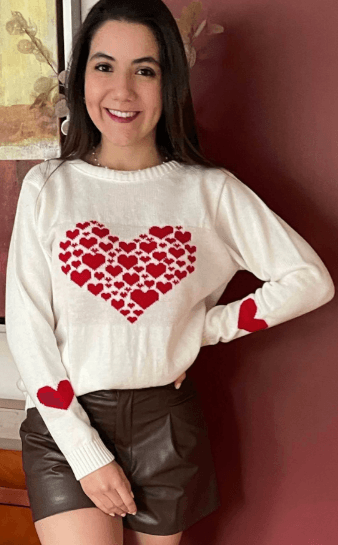 Sueter corazones en corazones 4