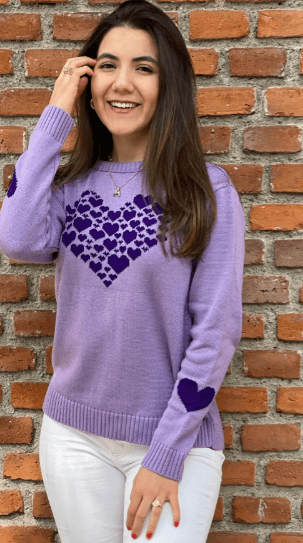 Sueter corazones en corazones 5