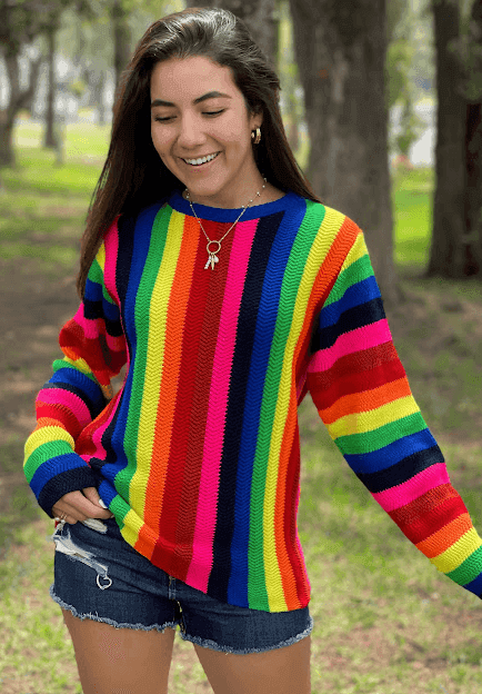 Sueter colorido - Imagen 1