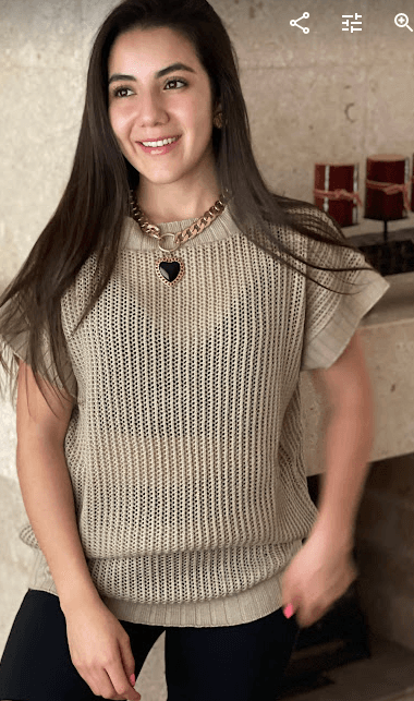 Chaleco calado cuadro 2