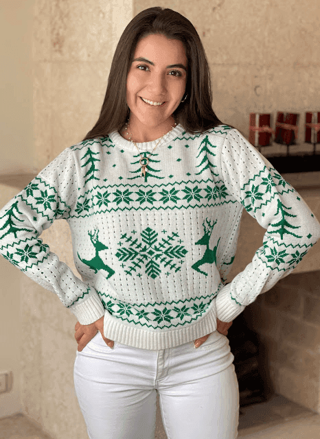 Sueter navidad redondo - Imagen 1