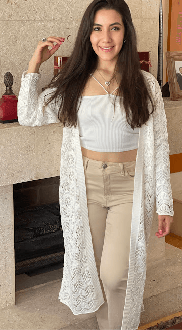 Sueter maxi calado 7