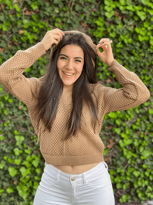 SUETER CALADO LISO CON CAPUCHA 4