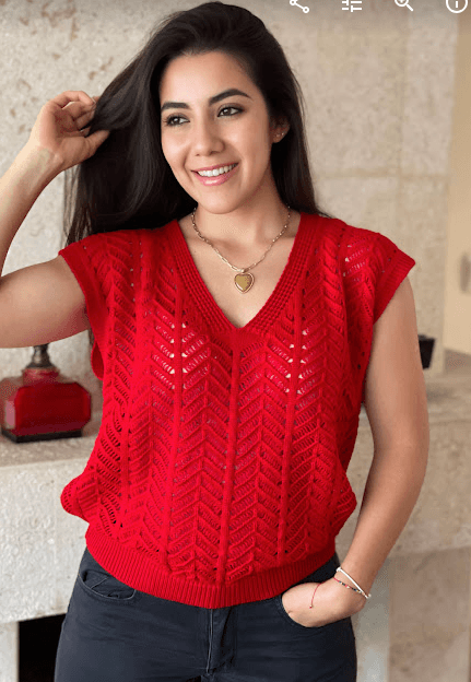 Chaleco espigas  v 2