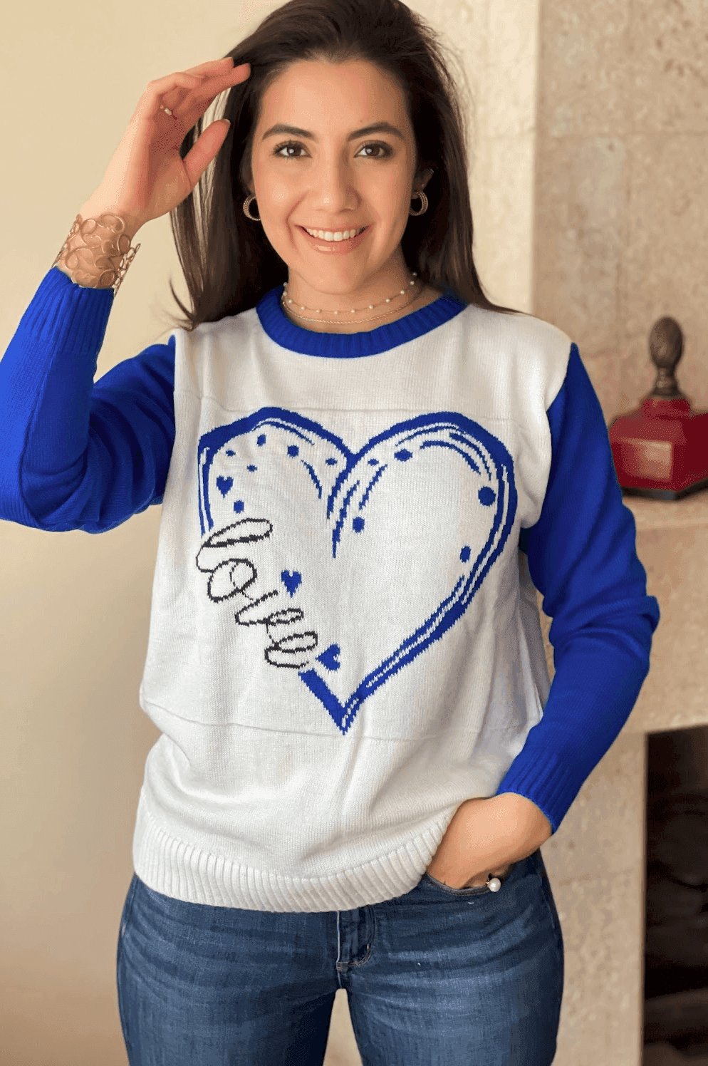 Sueter love/corazon 2