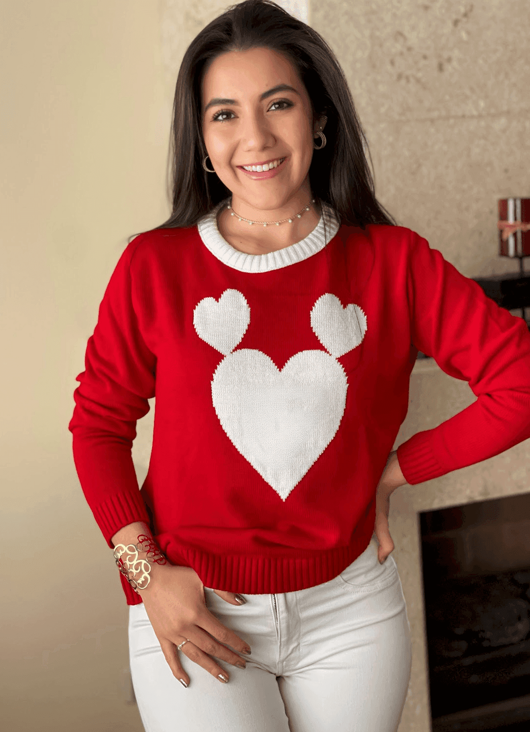 Sueter corazon con orejas 4