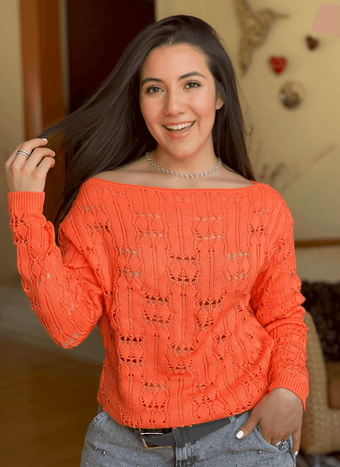 Sueter ojal calado 3 - Imagen 1