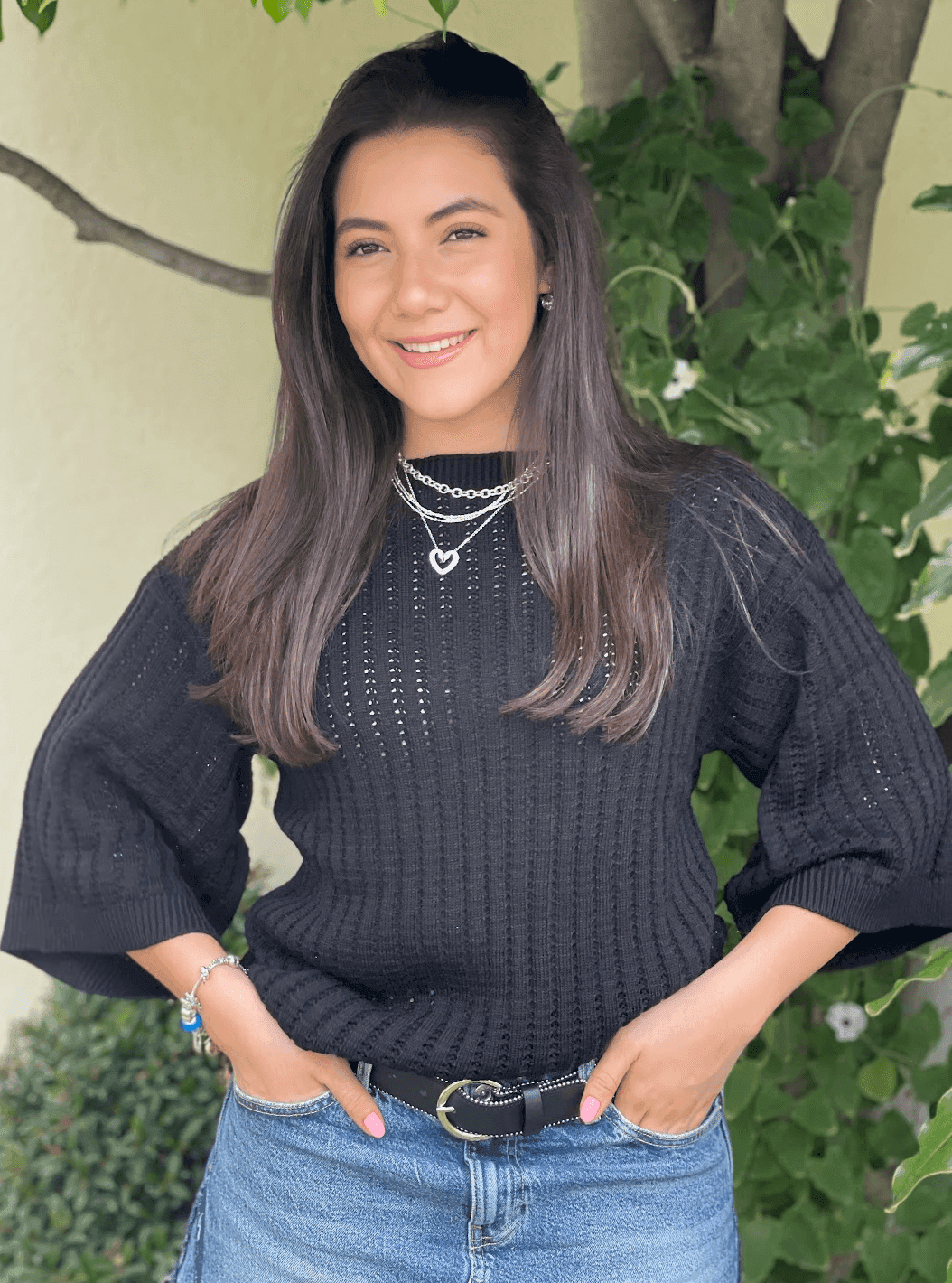 Sueter ojal manga cuadro 7