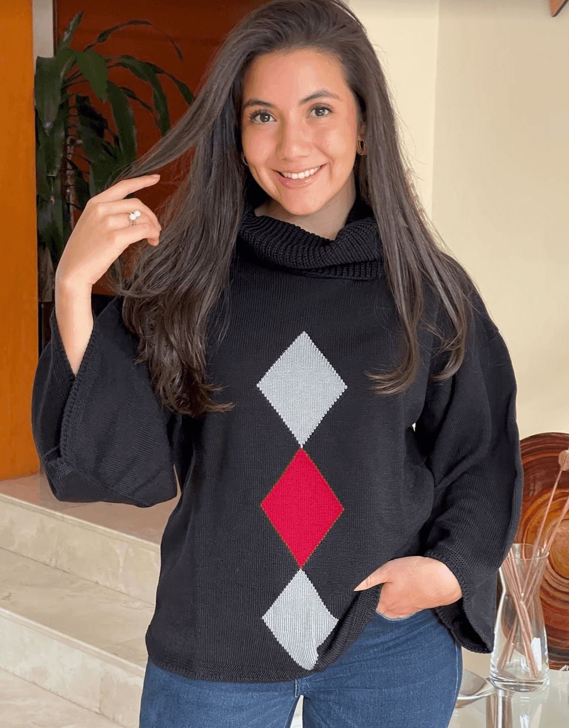 Capa c/m rombos - Imagen 1