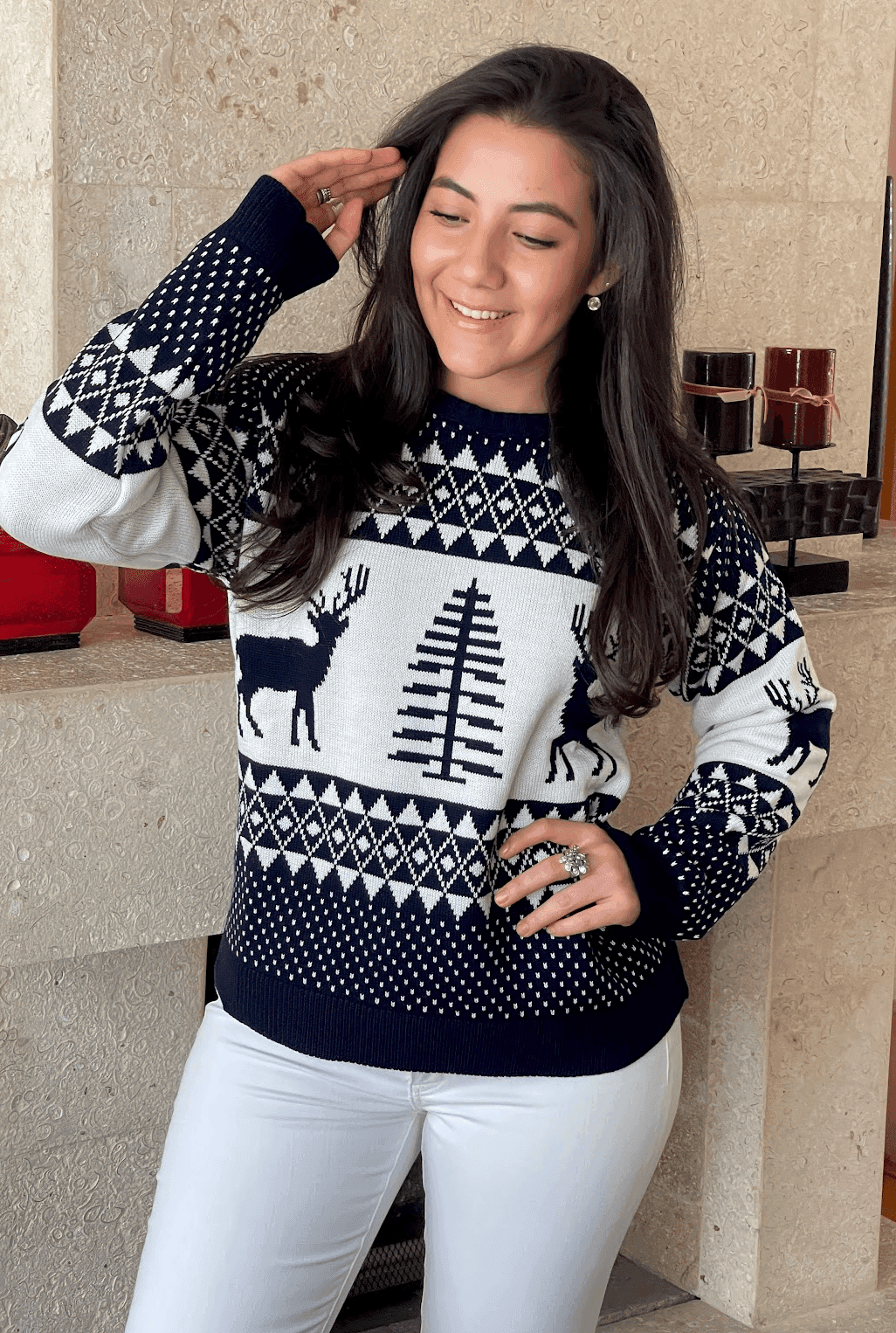 Navidad puntos y venados - Imagen 1