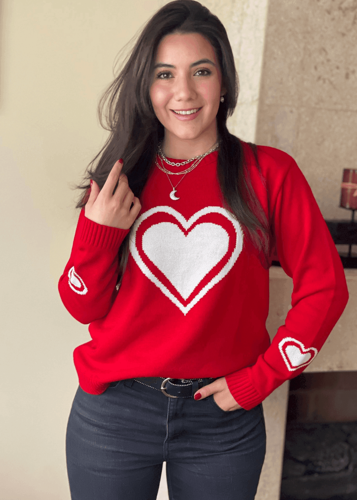 Sueter corazon doble 2