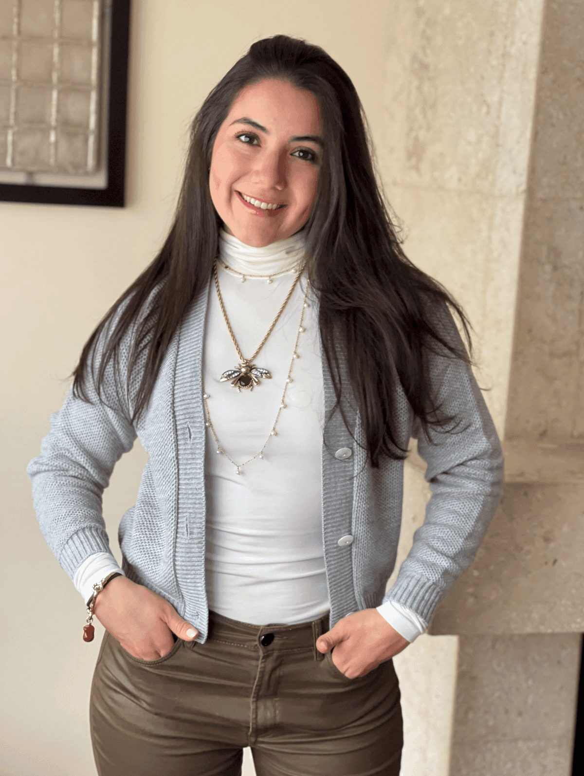 Sueter corto panal con botones 5